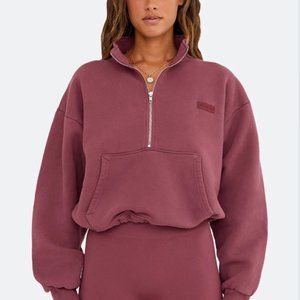 SET ACTIVE Half-Zip - Canyon, Size Medium